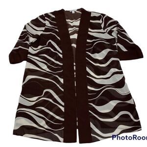 Dressbarn Open-front Kimono Jacket(Size 24W)
